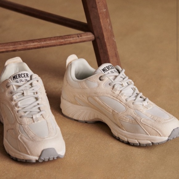 🆕 Mercer x Sezane Re-Run Sneakers - Picture 2 of 3